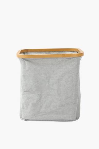 Bamboo Knock Down Utility Storage Basket, Medium