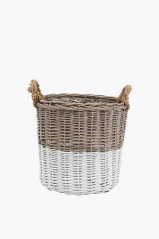 Khalahari Two Tone Basket Medium, 40cm Round