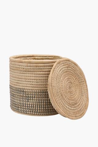 Weave Natural Laundry Basket