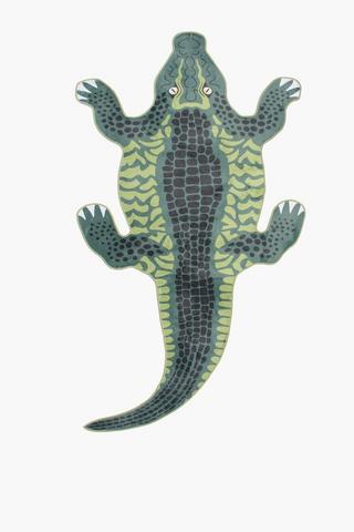 Non Slip Croc Shape Rug, 110x194cm