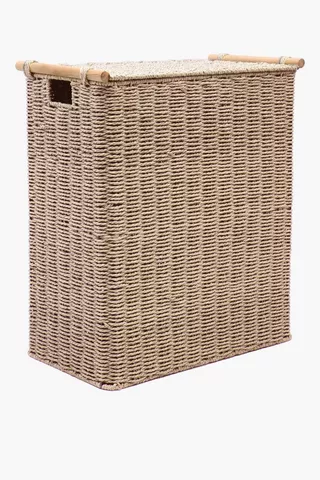 Paper Weave Laundry Basket