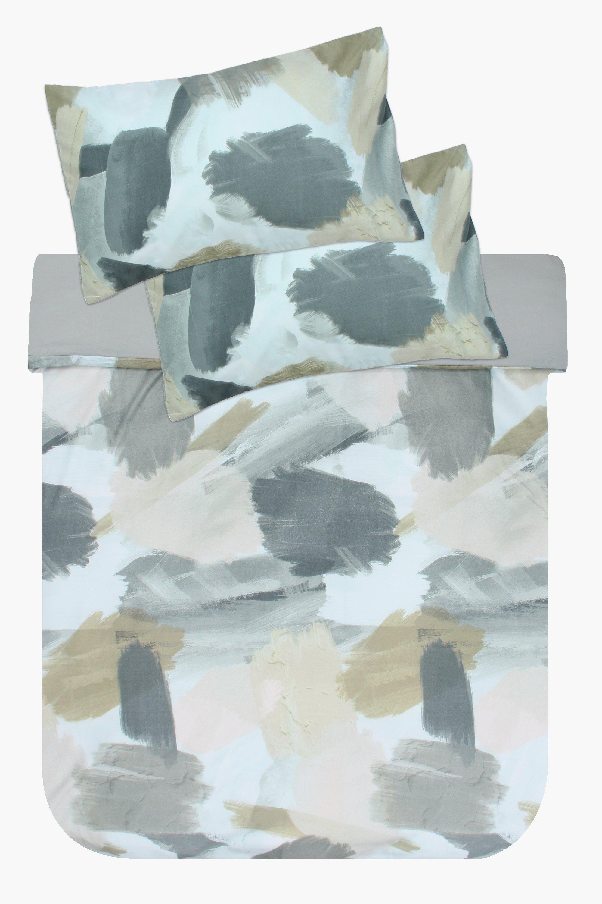 Printed Microfibre Duvet Cover Set Three Quarter main image 0
