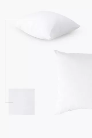 Plain Cotton Scatter Cushion 45x45cm
