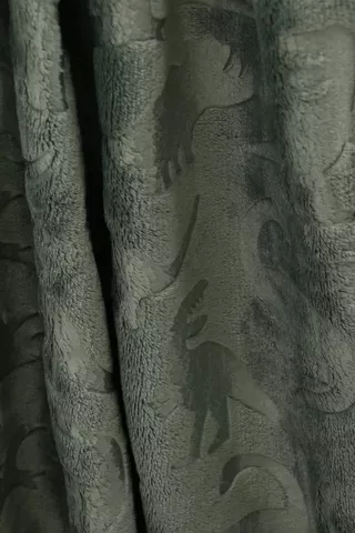 Dino Embossed Blanket, 150x180cm