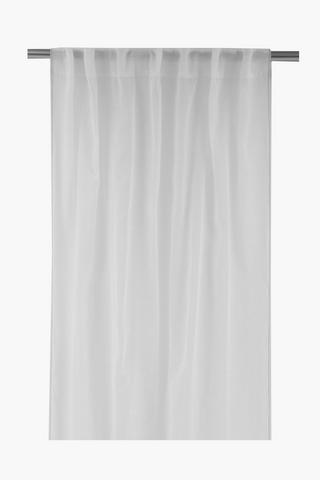 Hidden Tab Eyelet Curtain, 140x225cm