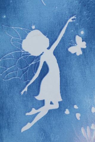 Glow In Dark Fairies Eyelet Curtain, 230x218cm