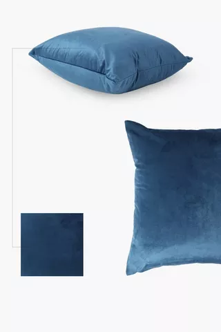Plain Velvet Scatter Cushion 45x45cm