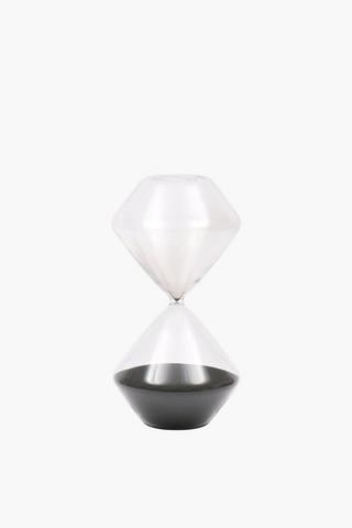 Diamond Glass Timer, 10x19cm