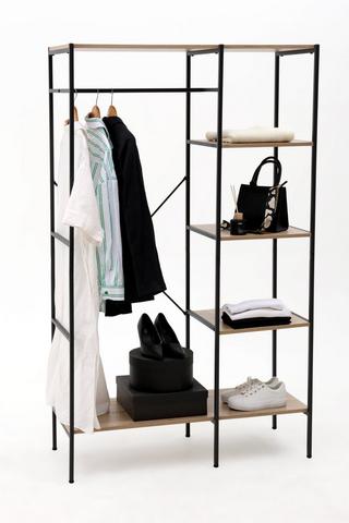 Clothes Shelving Unit, 100x40x170 cm