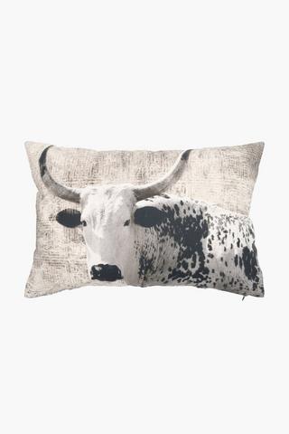 Printed Nguni Scatter Cushion 40x60cm