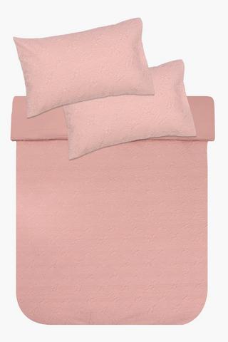 Soft Touch Pressed Daisy Duvet Cover Set