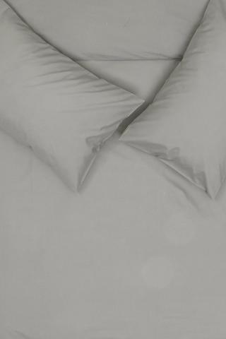 180 Thread Count Plain Percale Polycotton Duvet Cover Set
