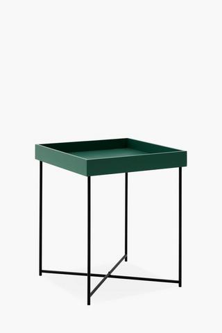 Tray Metal Side Table