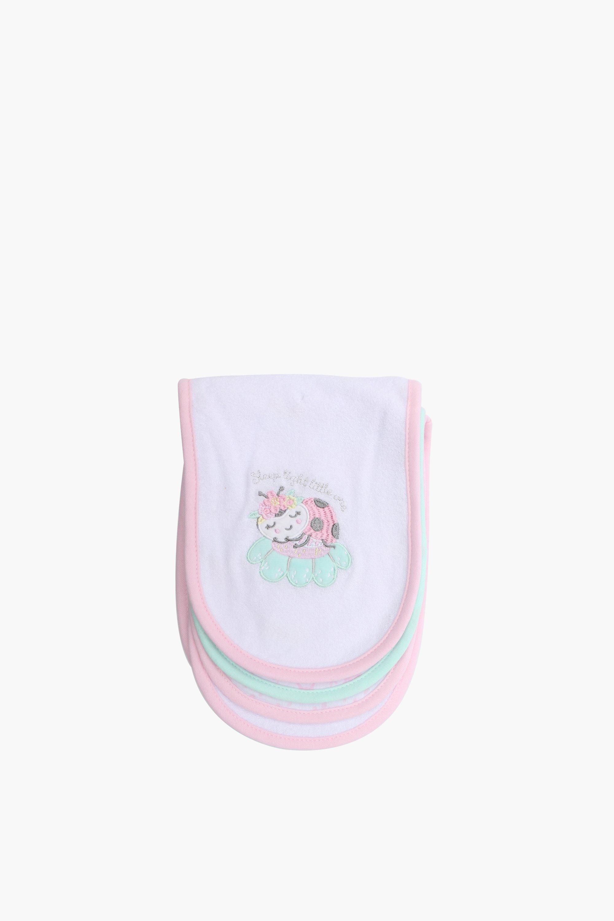 3 Pack Embroidered Little One Burp Cloths