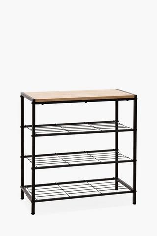 Metal Storage Rack, 60x30x63 cm