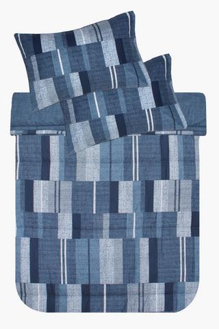 Soft Touch Rustic Geometric Comforter Set