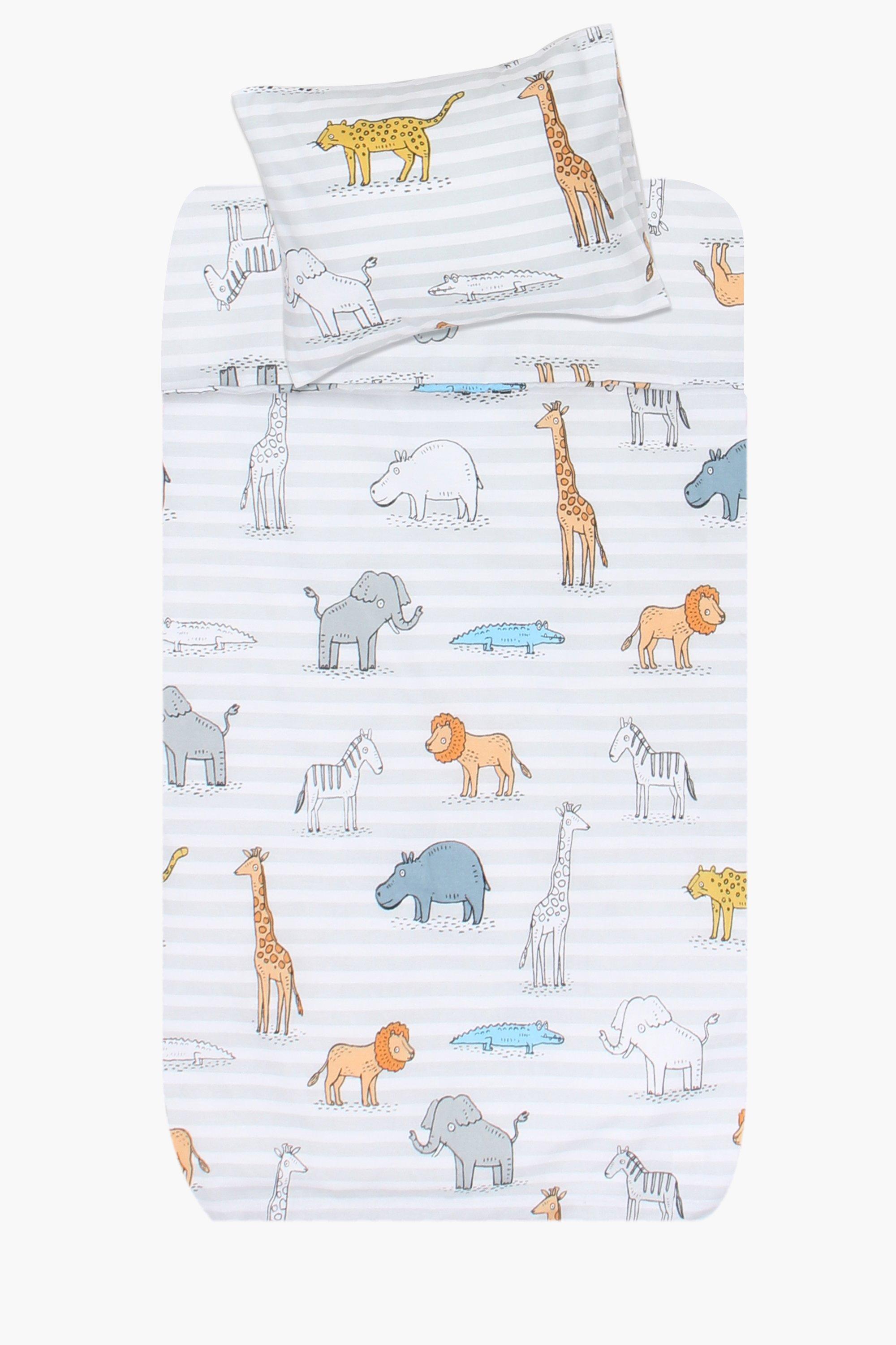 Polycotton Animal Duvet Cover Set