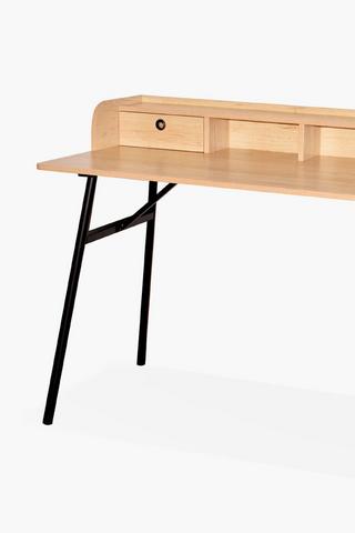 Wooden Drawer Office Desk, 120x60x88 cm