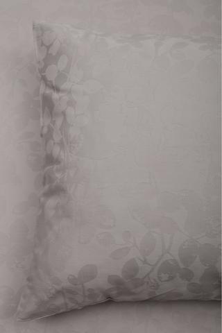 Cotton Jacquard Leaf 2 Pack Standard Pillowcase