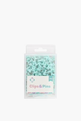 100 Piece Push Pin Set