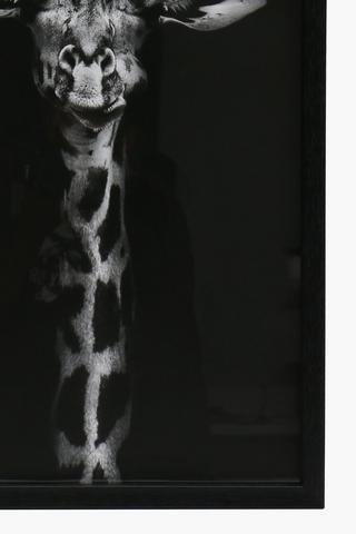 Framed Gerry Giraffe, 40x60cm