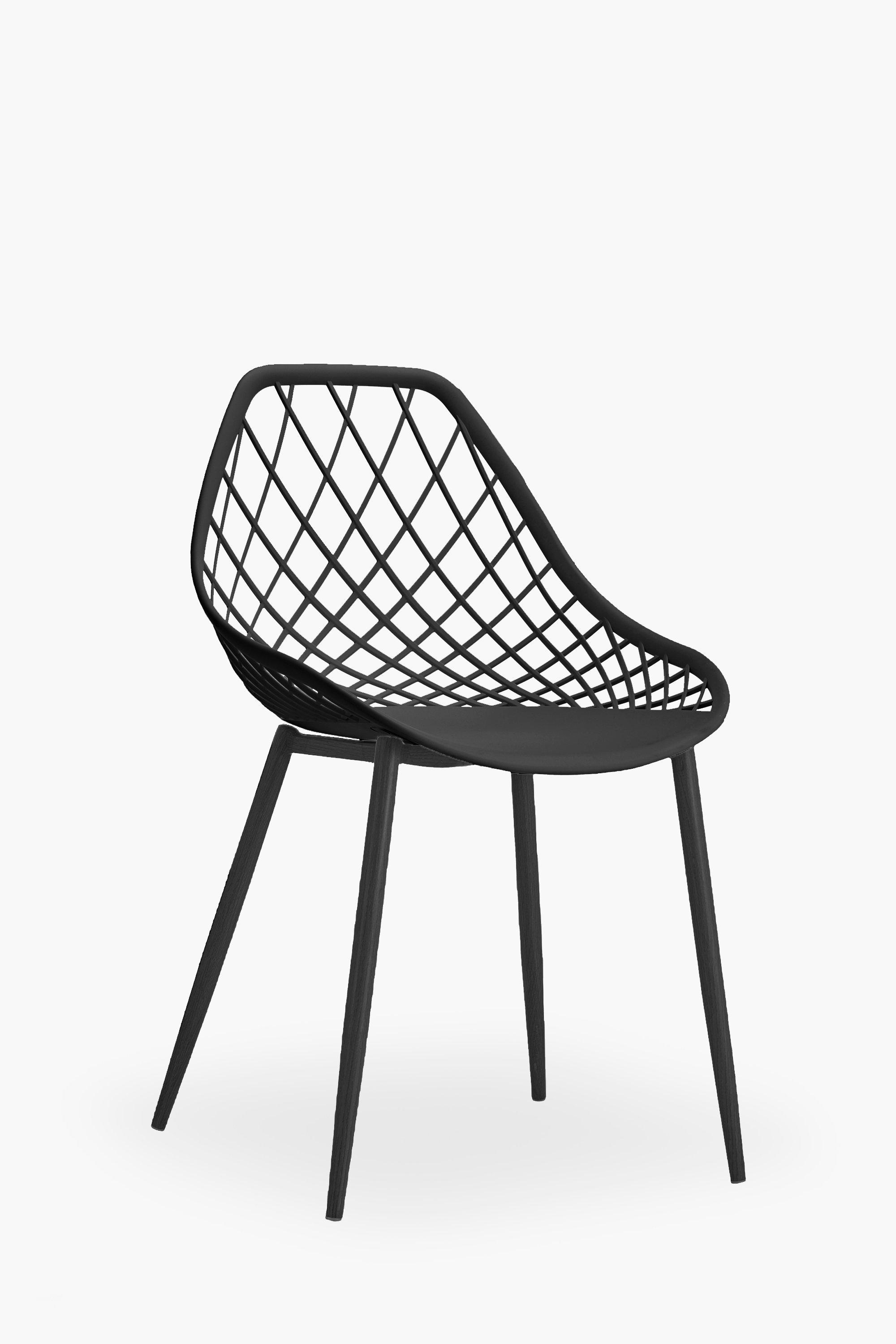 Retro Web Armless Chair