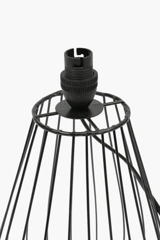 Cage Metal Lamp Base, B22