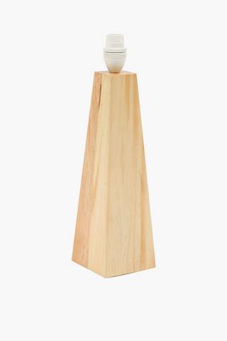 Evers Wooden Lamp Base, B22