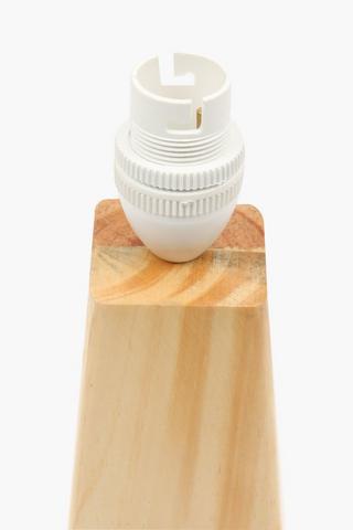Evers Wooden Lamp Base, B22