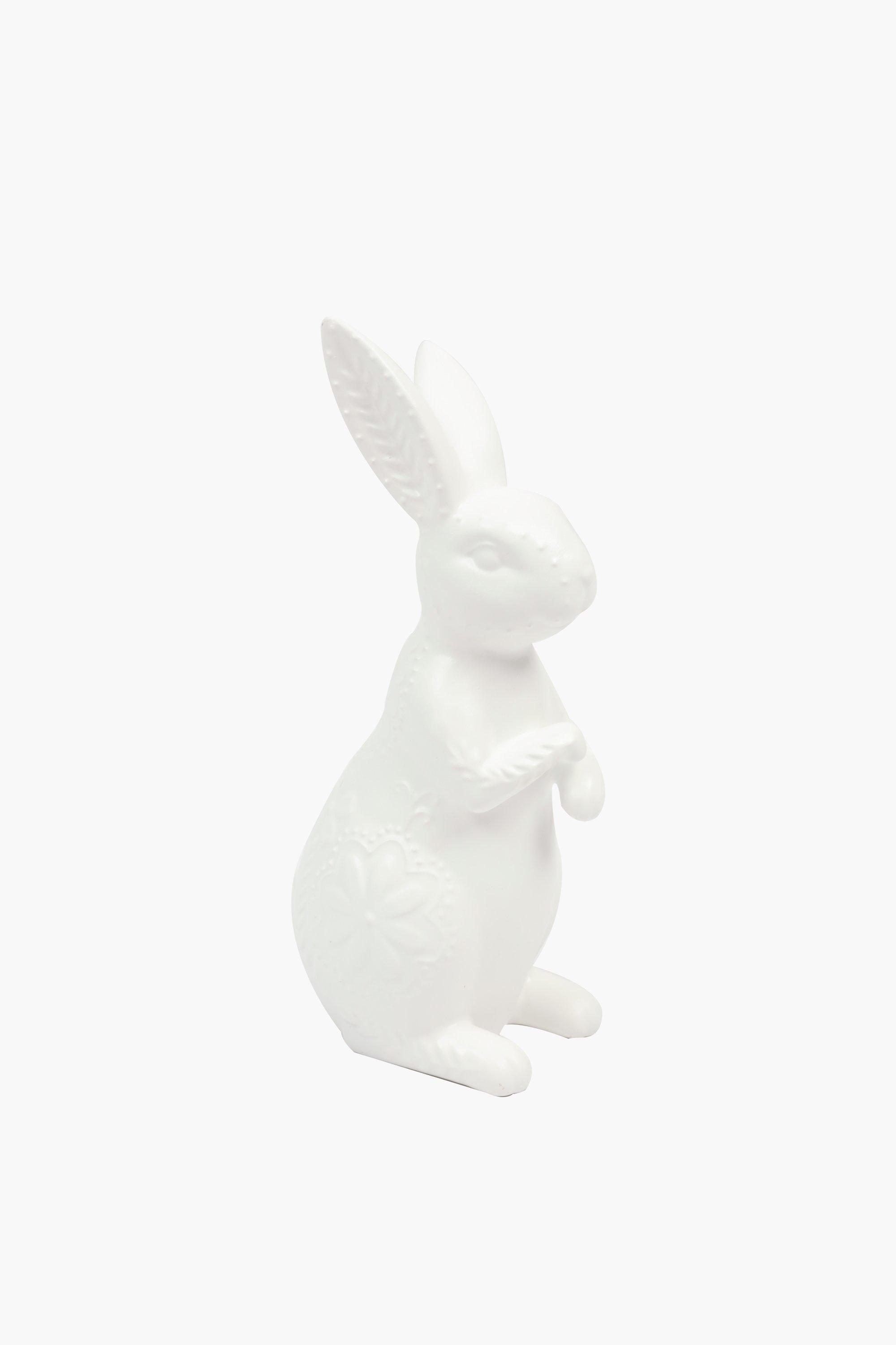 Ava Resin Bunny, 17x38cm