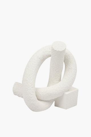 Textured Knot Piece, 22x23cm