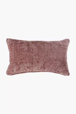 Chenille Colour Block Scatter Cushion 30x50cm