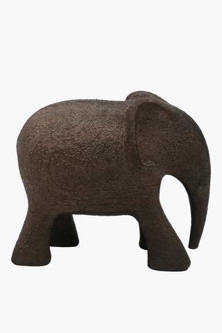 Elle Elephant Statue, 32x30cm