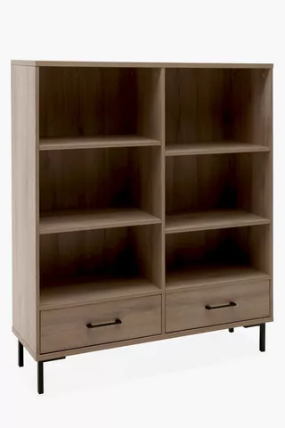 Pembrooke Bookcase, 120x36x140 cm