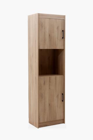 Pembrooke Microwave Cabinet, 60x45x210 cm.
