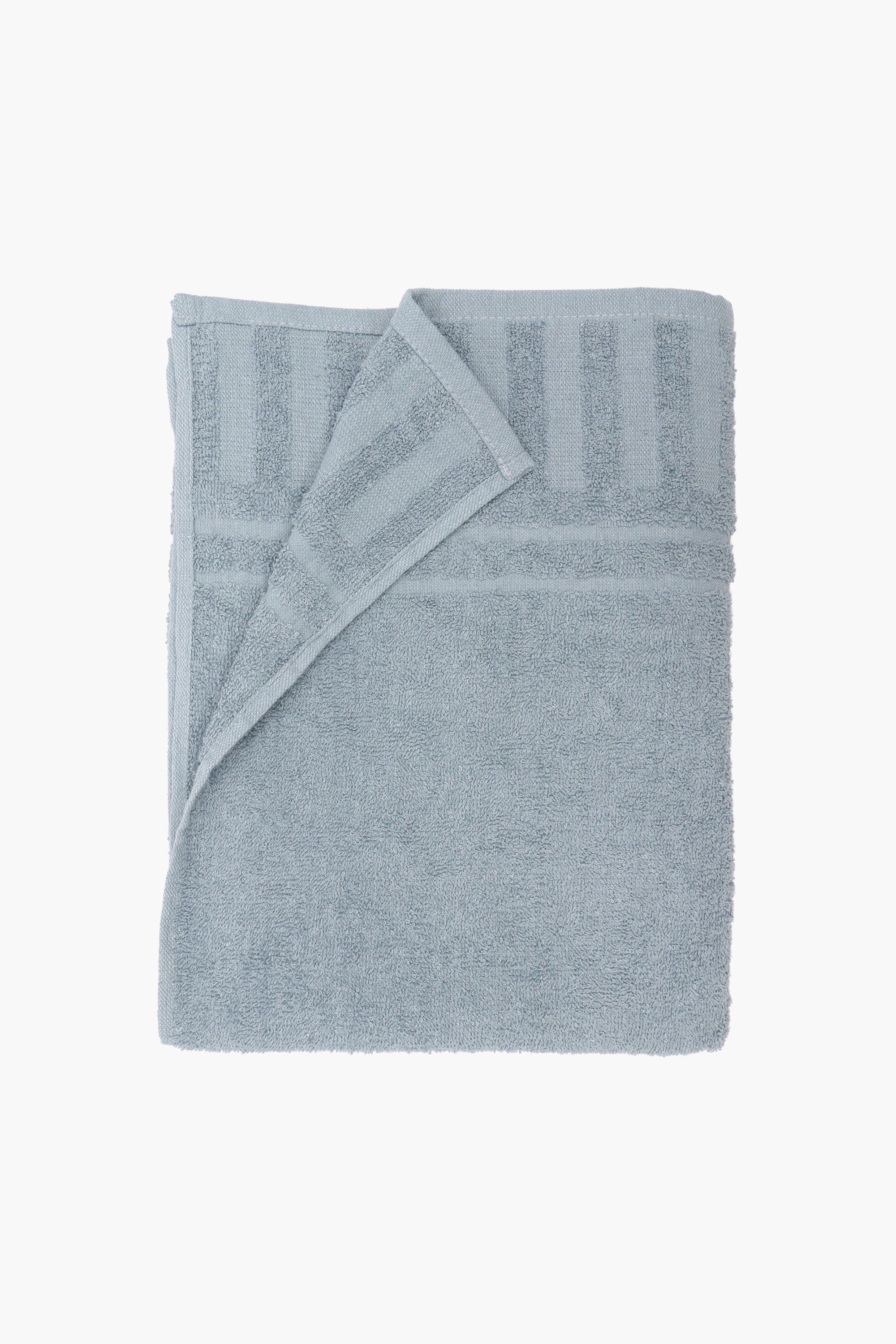 Polycotton Woven Border Towel