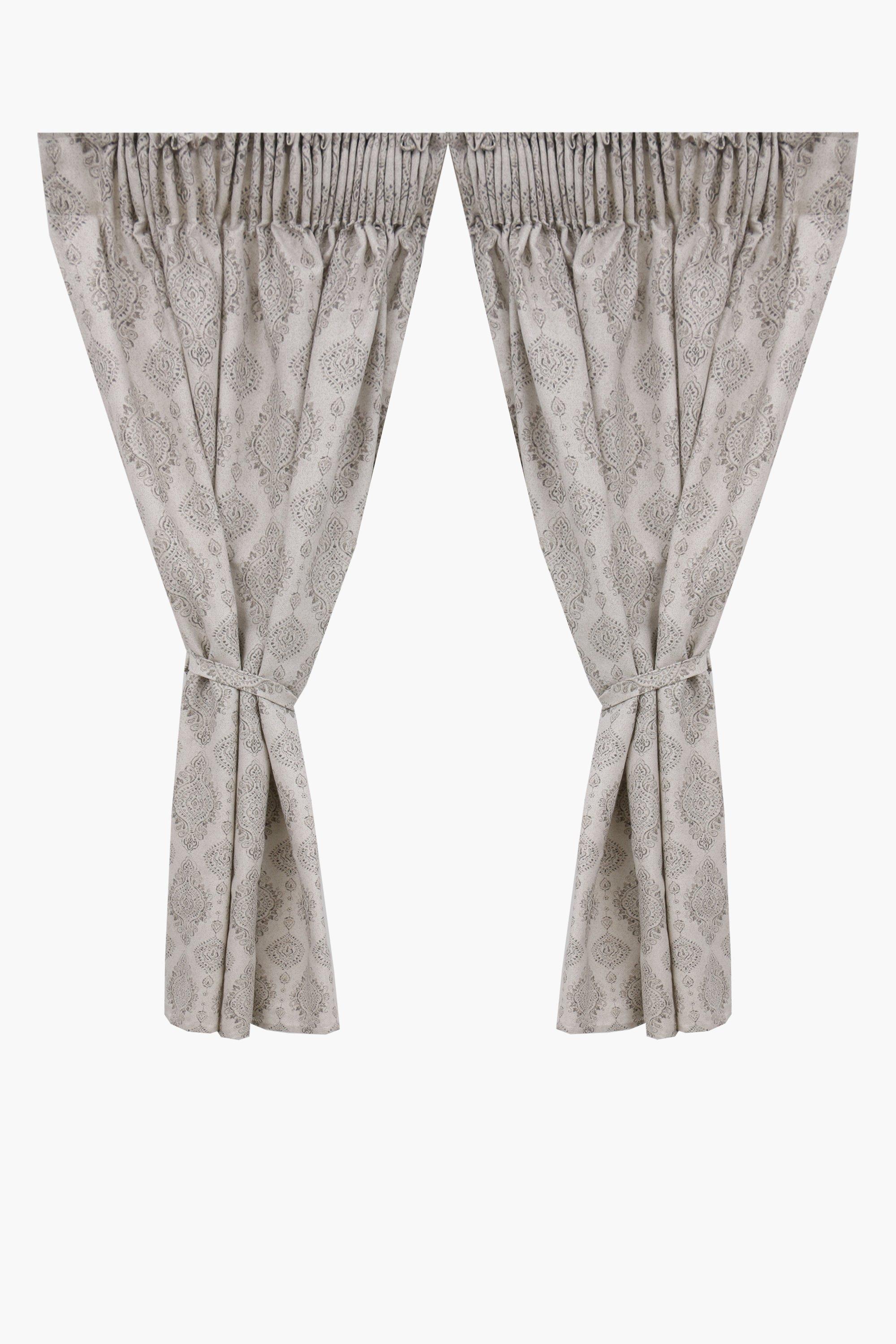 2 Pack Tunis Cafe Curtain, 110x120cm