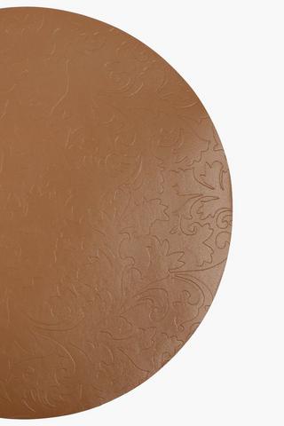 Palma Round Pu Placemat