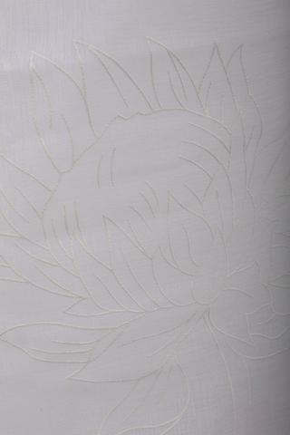 Sheer Protea Taped Curtain, 230x218cm