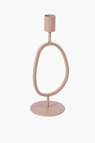 Oval Dinner Candle Holder, 9x22cm