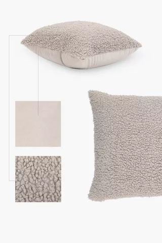 Boucle Classic Scatter Cushion, 60x60cm