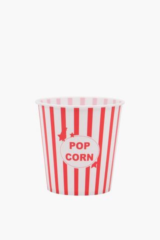 Plastic Popcorn Bowl Medium