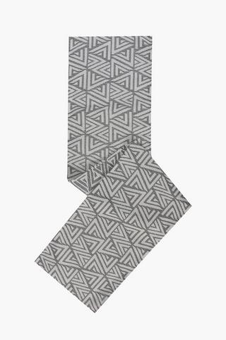 Geometric Cotton Table Runner