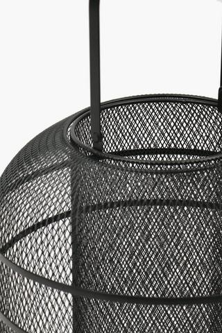 Mesh Metal Lantern, 29x38cm