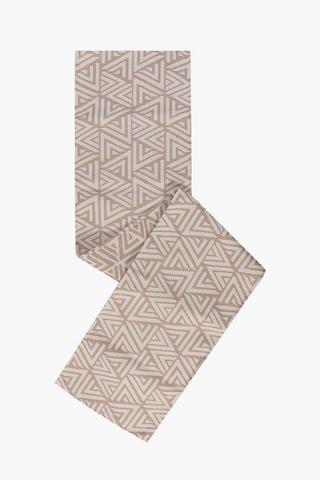 Geometric Cotton Table Runner