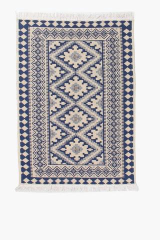 Jacquard Larimar Rug, Medium