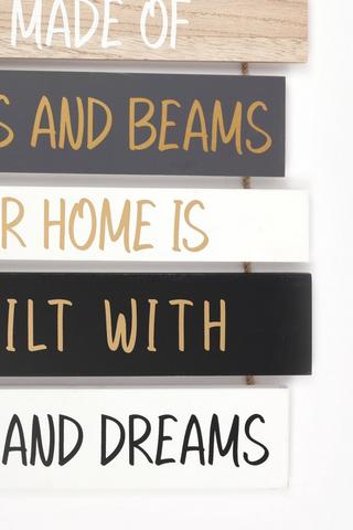 Love And Dreams Hanging Sign, 30x50cm