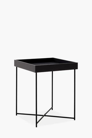 Tray Metal Side Table