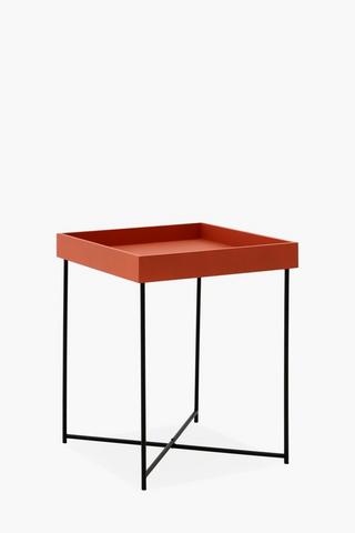 Tray Metal Side Table