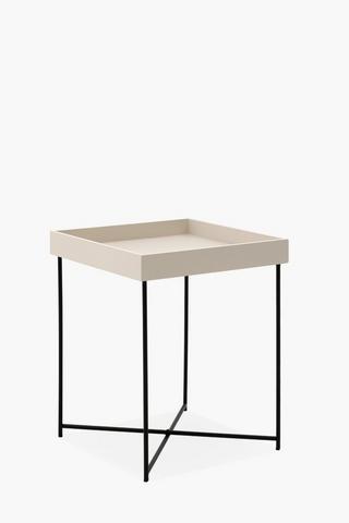 Tray Metal Side Table